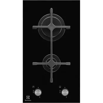 Electrolux EGC3322NVK Must sisseehitatud gaasipliit 2 tsooniga