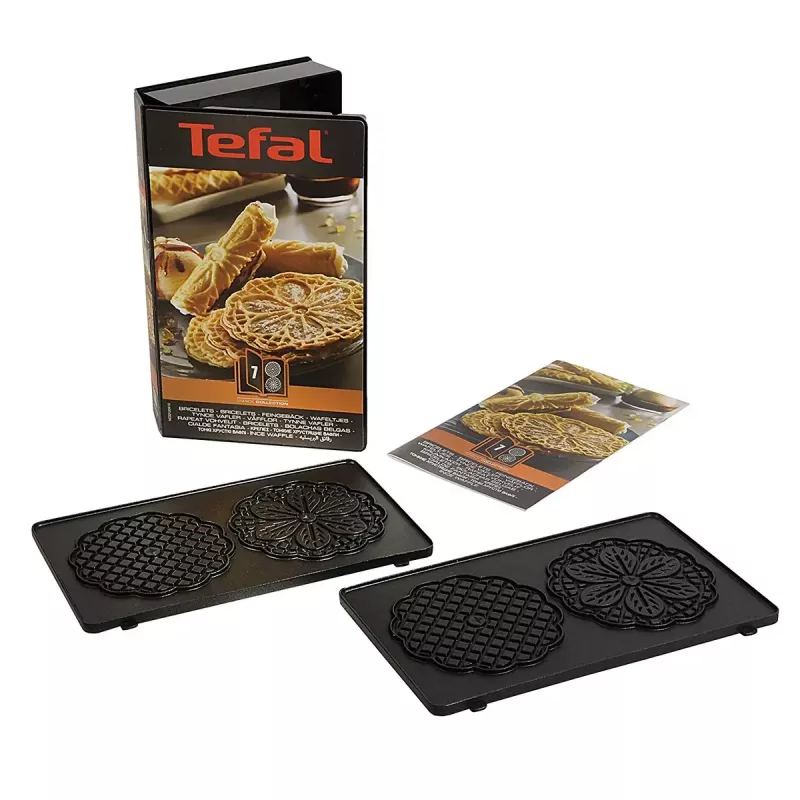 Asendusplaat võileivagrillile Tefal XA800712, 242×155×44 mm, komplektis 2 tk
