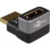 Goobay 72009 videokaabli adapter HDMI tüüp A Standard Must Hõbedane