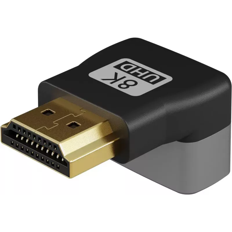 Goobay 72009 videokaabli adapter HDMI tüüp A Standard Must Hõbedane