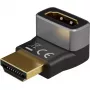 Goobay 72009 videokaabli adapter HDMI tüüp A Standard Must Hõbedane