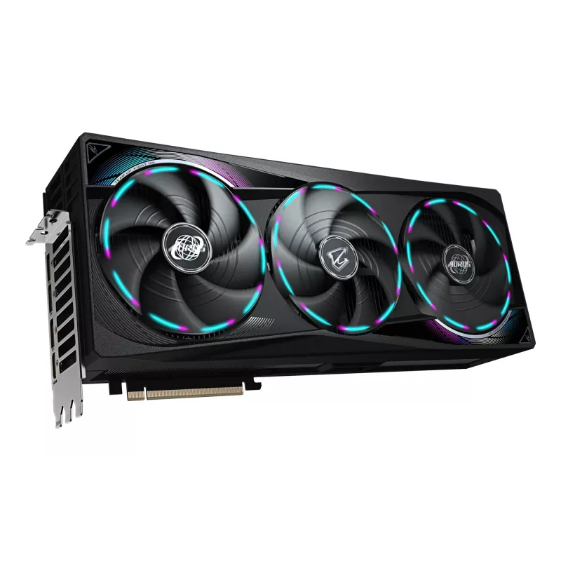 GIGABYTE AORUS GeForce RTX 5090 MASTER 32G graafikakaart - 32 GB GDDR7, 512-bitine, PCI-E 5.0, 2655 MHz tuumsagedus, 3 x DP 2.1a, 1 x HDMI 2.1b, GV-N5090AORUS M-32GD