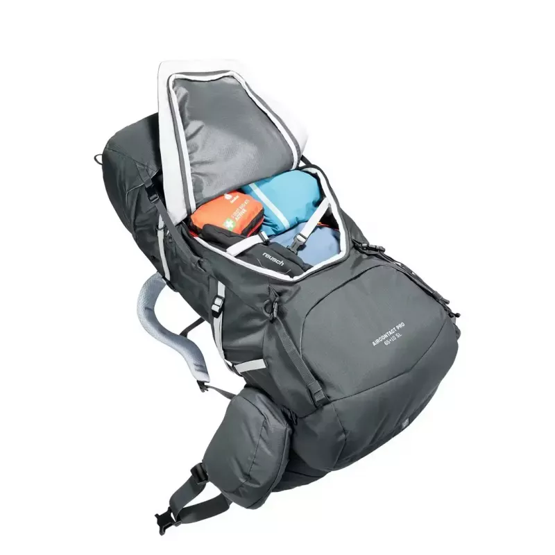 DEUTER Aircontact Pro 65+10 SL naiste matkaseljakott Graphite, 65+10 L maht