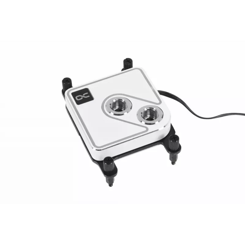 Vesijahutusplokk Alphacool Core 1 Aurora Messing Vask Nikel Läbipaistev Valge 72 mm