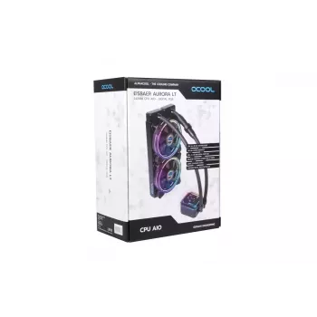 Universaalne vedelikjahutus Alphacool Eisbaer Aurora LT240 12 cm Must