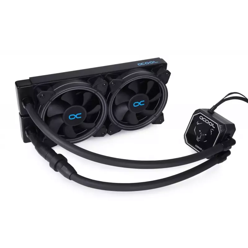 Universaalne vedelikjahutus Alphacool Eisbaer Aurora LT240 12 cm Must