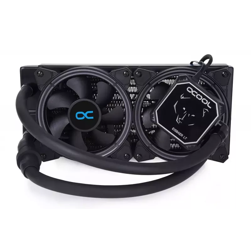 Universaalne vedelikjahutus Alphacool Eisbaer Aurora LT240 12 cm Must