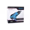 Kuumaõhupuhur Alphacool 10178 650 °C 2000 W must sinine