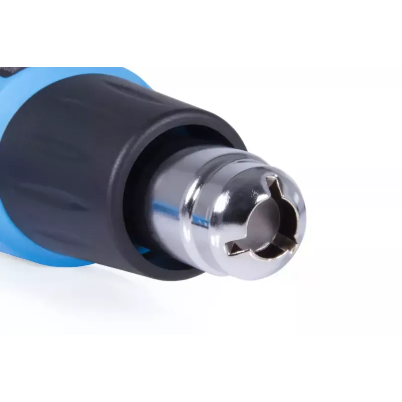 Kuumaõhupuhur Alphacool 10178 650 °C 2000 W must sinine