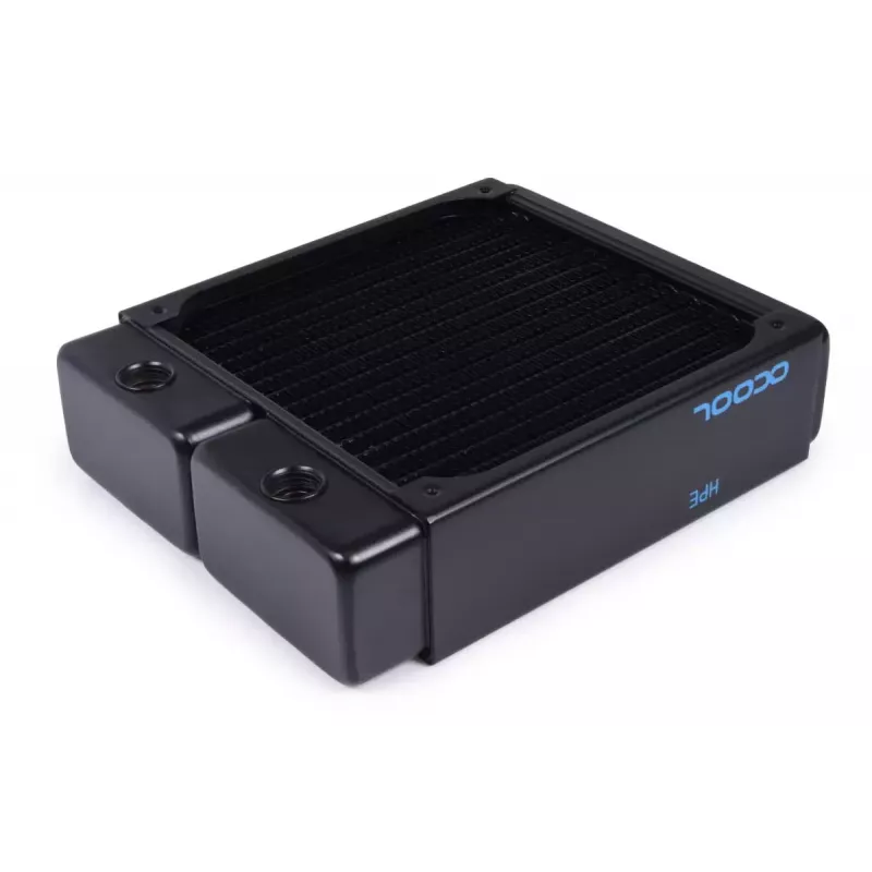 Radiaator Alphacool 14474 Brass Must 173,5 mm x 144 mm x 45 mm
