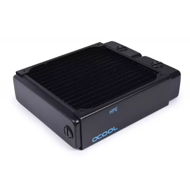 Radiaator Alphacool 14474 Brass Must 173,5 mm x 144 mm x 45 mm