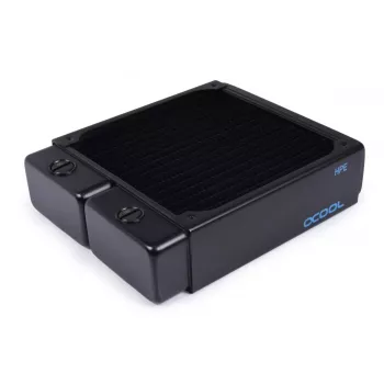 Radiaator Alphacool 14474 Brass Must 173,5 mm x 144 mm x 45 mm