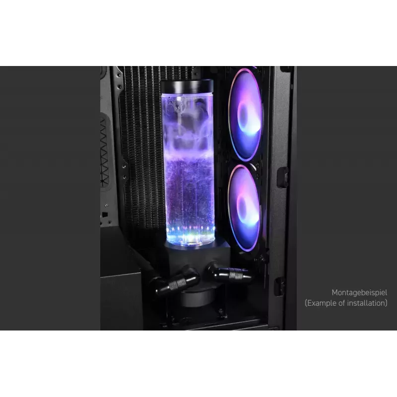 Reservuaar Alphacool 15394 akrüülist must läbipaistev 7,65 cm 25,1 cm