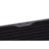 Alphacool 14444 radiaator messing vasest roostevaba teras must 140mm 311mm 20mm