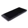 Alphacool 14444 radiaator messing vasest roostevaba teras must 140mm 311mm 20mm
