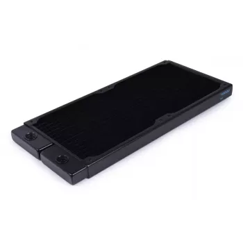 Alphacool 14444 radiaator messing vasest roostevaba teras must 140mm 311mm 20mm