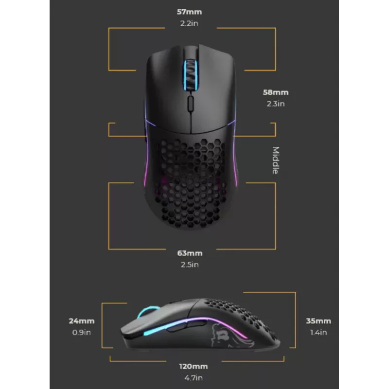 Glorious Gaming Glorious Model O Minus Wireless - Matt must