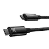 USB-C kuni USB-C kaabel Baseus Tungsten Gold 240W 3m