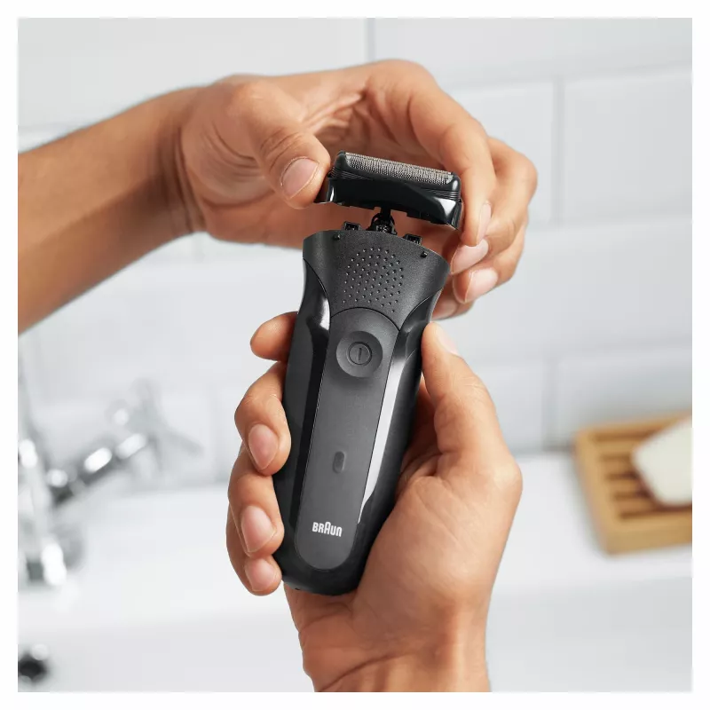 Braun Series 3 21B elektrilise pardli pea asenduskassett – must