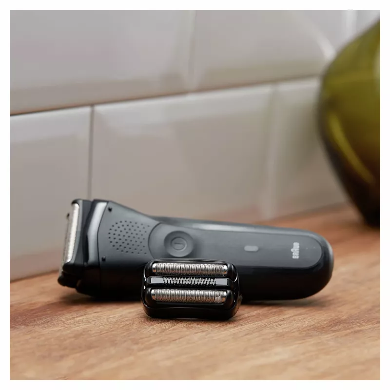 Braun Series 3 21B elektrilise pardli pea asenduskassett – must