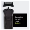 Braun Series 3 21B elektrilise pardli pea asenduskassett – must