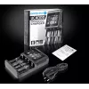 Akulaadija everActive UC-4000 AA/AAA majapidamispatareidele, 4 pesaga, 100–240V, must