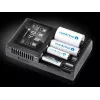 Akulaadija everActive UC-4000 AA/AAA majapidamispatareidele, 4 pesaga, 100–240V, must