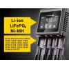 Akulaadija everActive UC-4000 AA/AAA majapidamispatareidele, 4 pesaga, 100–240V, must