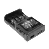 Akulaadija everActive UC-4000 AA/AAA majapidamispatareidele, 4 pesaga, 100–240V, must