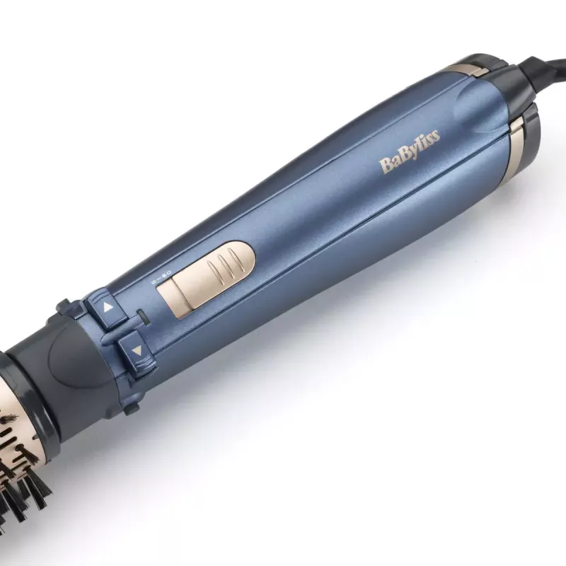 Kuumaõhuhari BaByliss Style Pro 1000 AS965E — 1000 W, 2,5 m juhe, 4 harjaotsakut, keraamiline küttekeha, ioontehnoloogia, automaatne pöörlemine
