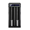 Akulaadija XTAR SC2 Li-ioon 18650 USB-C 2 pesa, USB-C toide, LED-indikaatorid, must