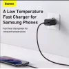 Siselaadija Baseus TZCCSUP-L01, USB-C 1 port, 18W, 100–240V AC, 1 m kaabel, must