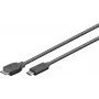 Microconnect USB3.1CAMIB3.01 USB-kaabel USB 3.2 Gen 1 (3.1 Gen 1) 1 m USB-C Micro-USB B Must
