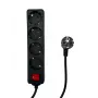 Microconnect MC-GRU0045BS toitepikendus 5 m 4 vahelduvvoolu pistikupesa Siseruumidesse Must
