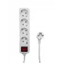 Microconnect MC-GRU0045WS toitepikendus 5 m 4 vahelduvvoolu pistikupesa Siseruumides Valge