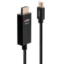 Lindy 3m aktiivne Mini DisplayPort-HDMI-kaabel HDR-iga