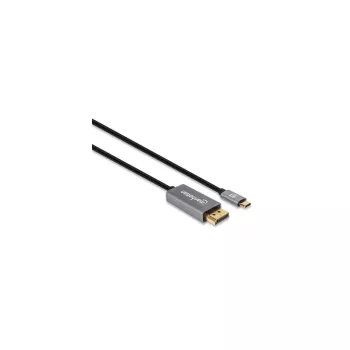Manhattan USB-C–DisplayPort 1.4 kaabel, 8K@60Hz, 3m, isane-isane, mitte kahesuunaline, must, kolmeaastane garantii