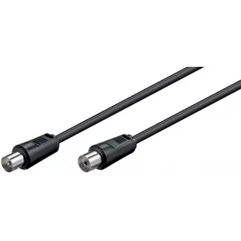 Microconnect COAX015 koaksiaalkaabel 1,5 m Must