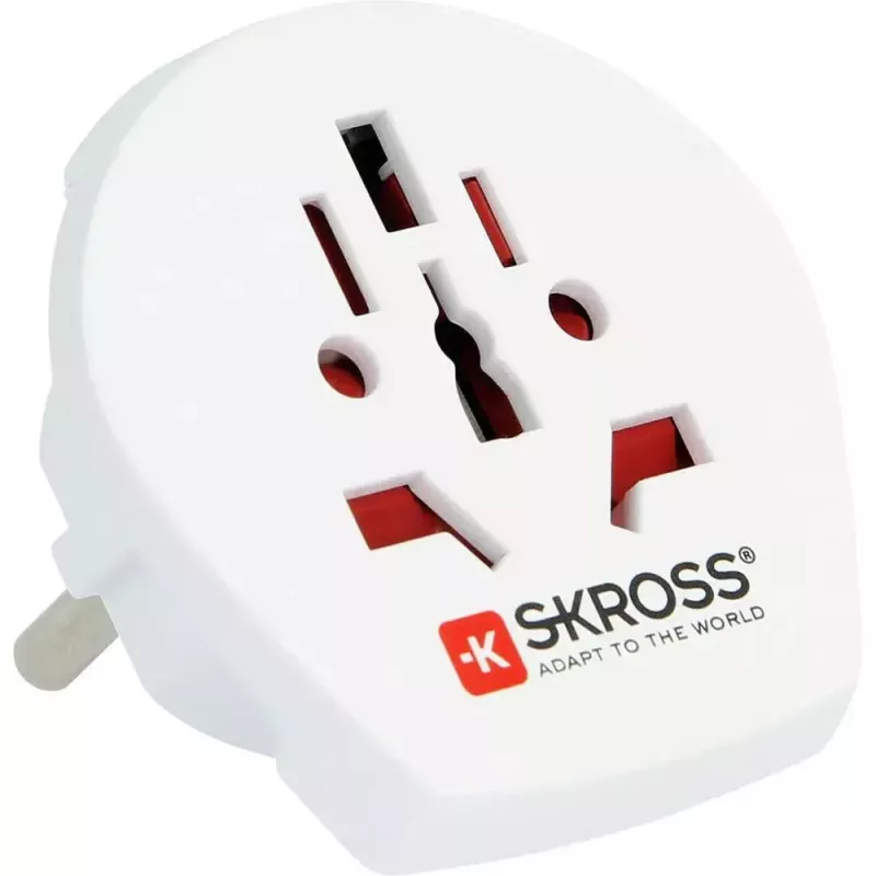 Toitepistiku adapter Skross 1.500211-E universaalne tüüp C valge