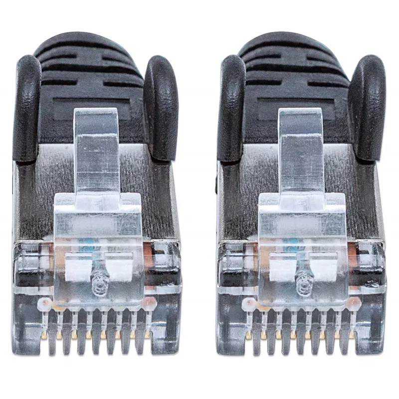 Võrgukaabel Intellinet Cat6A RJ45 1.5m Must