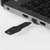 Pordiblokeerijate komplekt Lindy RJ45 Port Locks Must — 10 tk + 1 võti, ühildub RJ-45 portidega