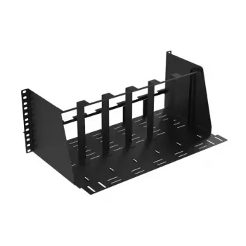 Mini PC šassii Lanview LVR-MINIPC-BRACK-4UBL — kompaktne metallist korpus, mudel LVR-MINIPC-BRACK-4UBL