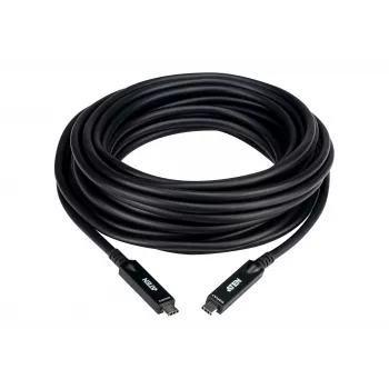 USB-C AOC-kaabel ATEN UE3410F-AT, 10 m, USB-C to USB-C, 10 Gbit/s, must