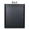 Eraldiseisev rack Lanview RDL12U66BL — 12U, 600 kg, võtmelukk, reguleeritavad jalad, kaablihaldus, IP40, must