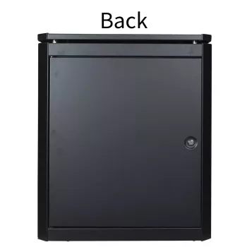 Eraldiseisev rack Lanview RDL12U66BL — 12U, 600 kg, võtmelukk, reguleeritavad jalad, kaablihaldus, IP40, must