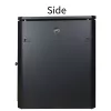 Eraldiseisev rack Lanview RDL12U66BL — 12U, 600 kg, võtmelukk, reguleeritavad jalad, kaablihaldus, IP40, must