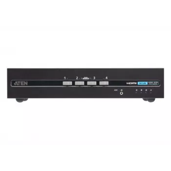 ATEN 4-pordiline USB HDMI kahe kuvariga turvaline KVM-lüliti 4K Ultra HD