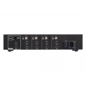 ATEN 4-pordiline USB HDMI kahe kuvariga turvaline KVM-lüliti 4K Ultra HD