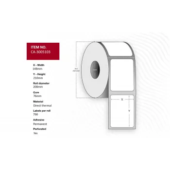 Printer label Capture CA-3005103 kvaliteetsed vastupidavad prindid