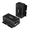 Võrgusaatja ja -vastuvõtja Lindy 50m 2-pordiline USB 2.0 Cat. 6 pikendaja